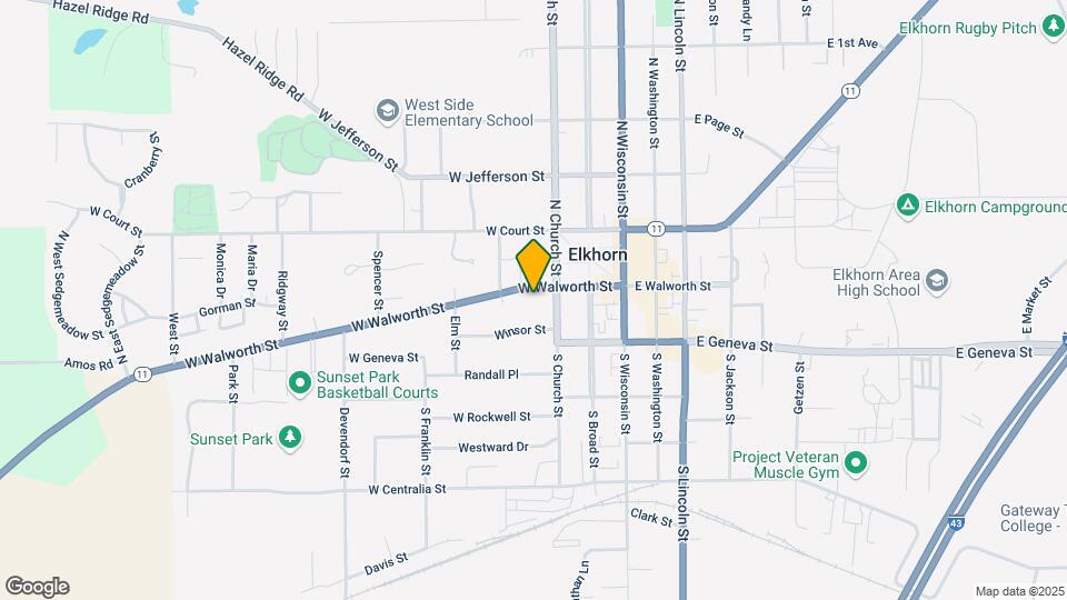 207 W Walworth St, Unit 26 Map and Location Details