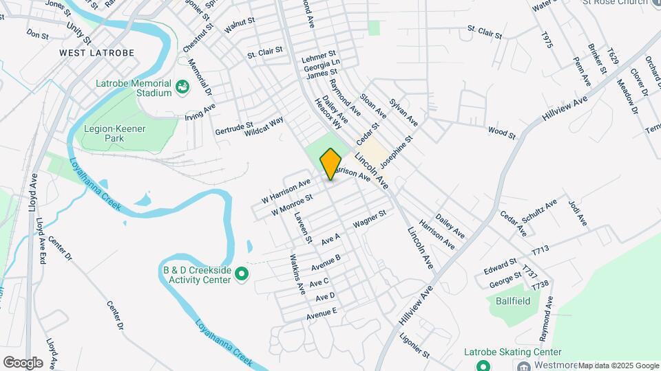 1914 Ligonier St Map and Location Details