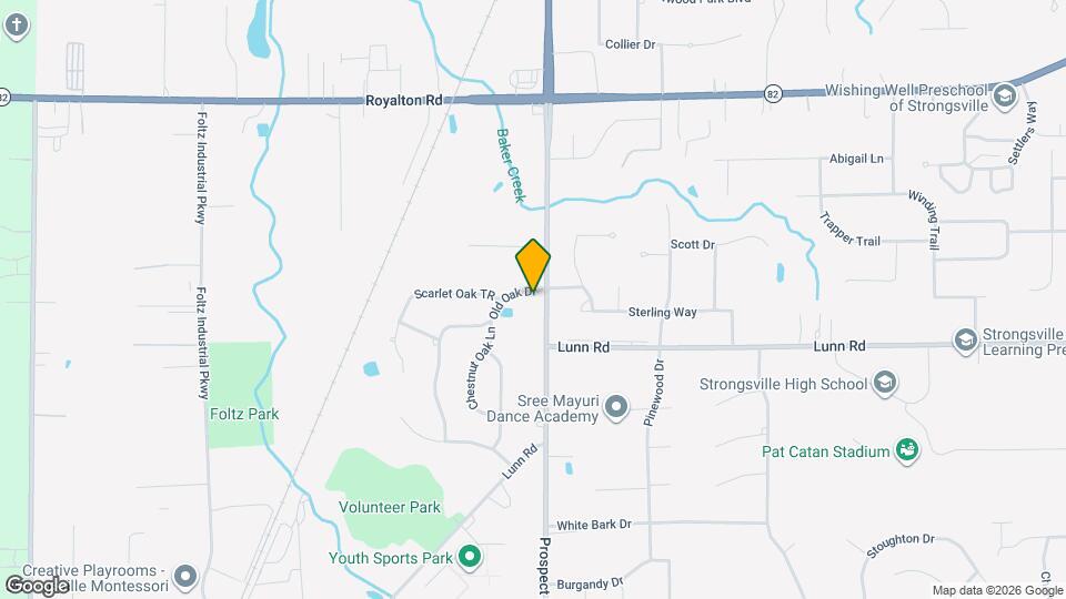 14895 Old Oak Dr Map and Location Details