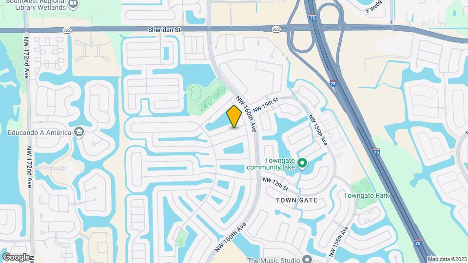 16176 NW 14th Ct Map and Location Details