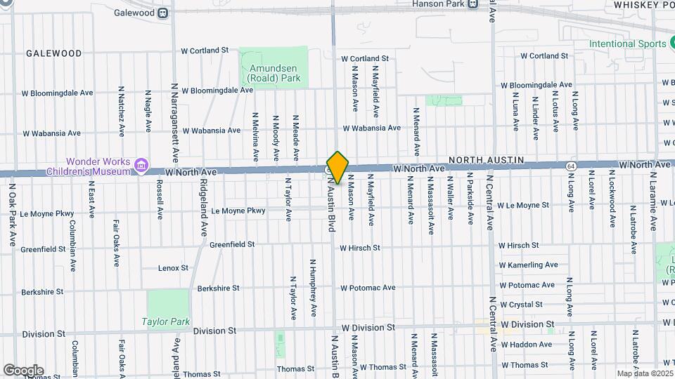 1530-1532 N. Austin Blvd. Mapa y Detalles de la Ubicación
