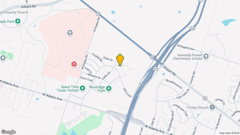 4841 B Deep Drive Map and Location Details