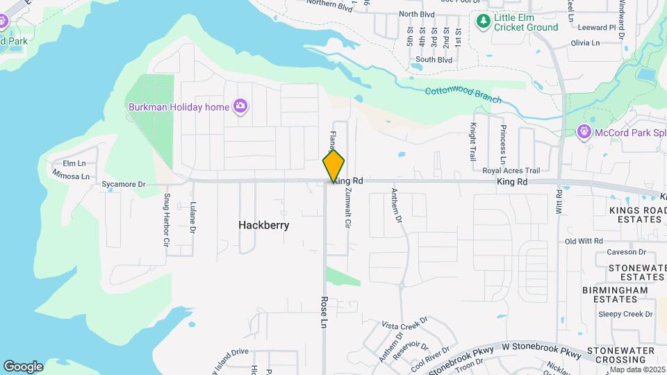 109 King Rd Map and Location Details