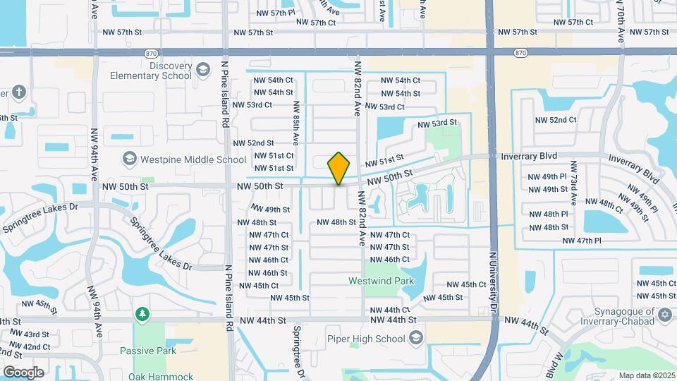 4950 NW 83rd Ave Map and Location Details