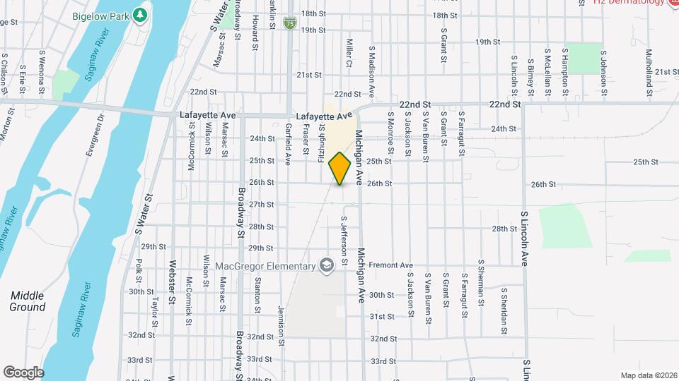 1504 S Jefferson St Mapa y Detalles de la Ubicación