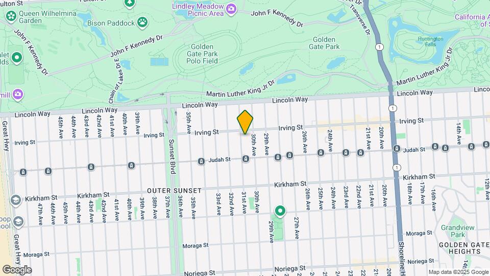 1322 31st Ave, Unit Calla Lilly Apartment Mapa y Detalles de la Ubicación