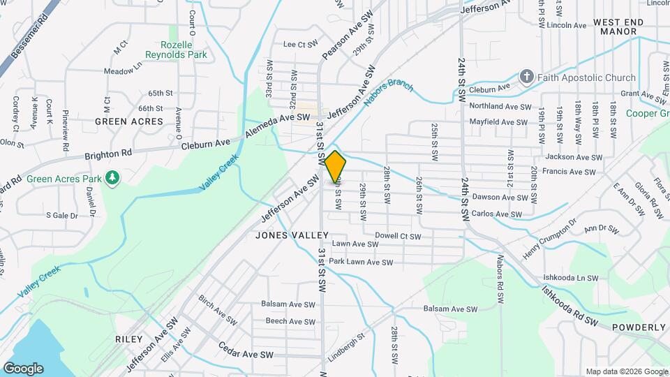 3000 Dawson Ave SW Map and Location Details