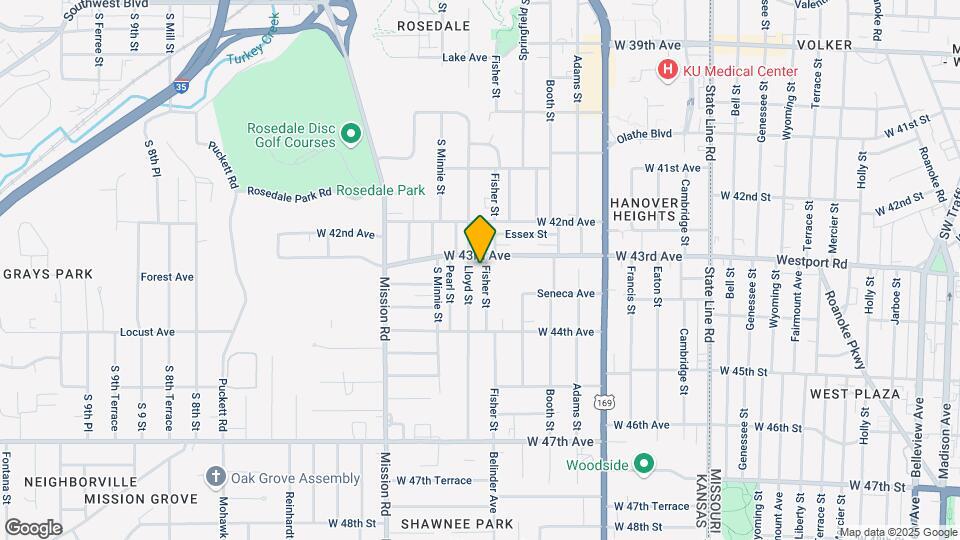 4306 Fisher St Map and Location Details