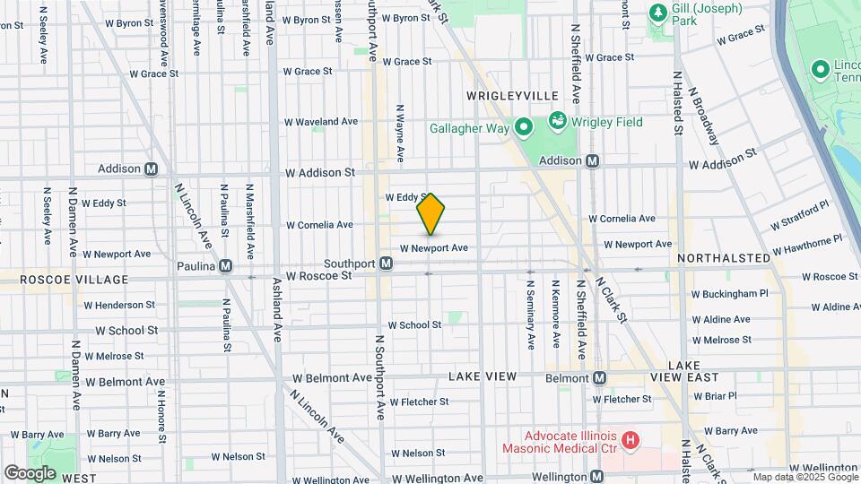 3437 N Lakewood Ave, Unit 2 Mapa y Detalles de la Ubicación