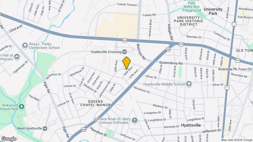 5912 36th Ave Map and Location Details