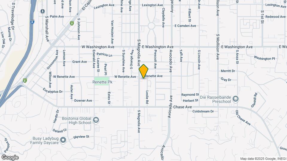 905 S Magnolia Ave Mapa y Detalles de la Ubicación