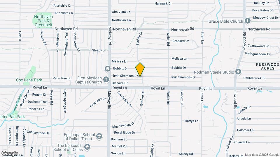 4336 Irvin Simmons Dr Map and Location Details