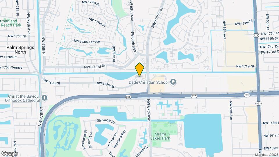 6705 NW 169th St, Unit 2 Map and Location Details