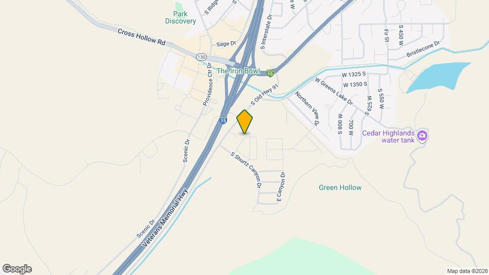 1509 W Topaz Map and Location Details