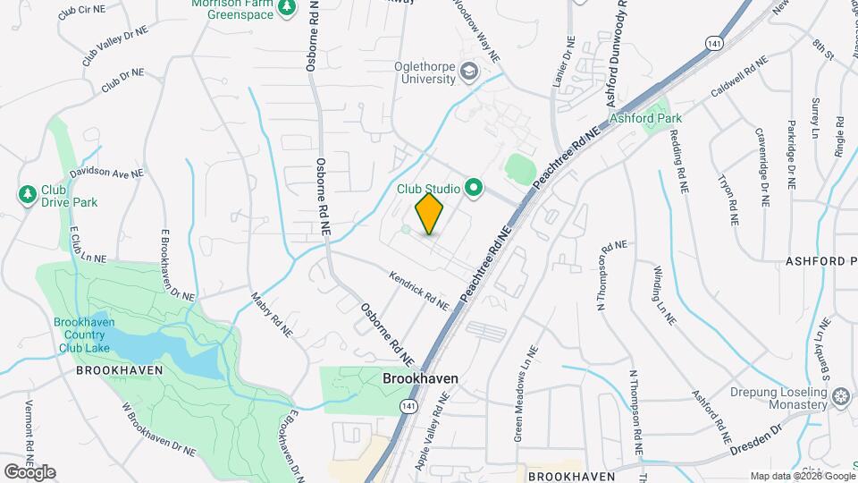 Peachtree Garden Apartments Map and Location Details