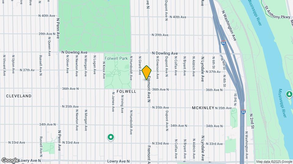 3623 Fremont Ave N Map and Location Details