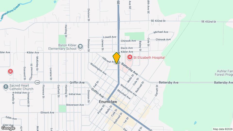 2132 Porter St Map and Location Details