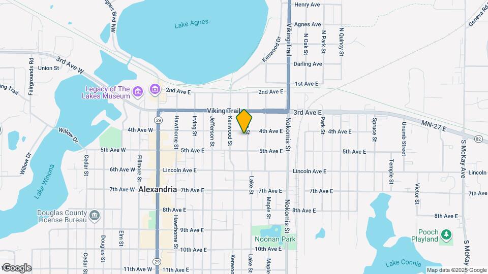 408 Lake St Map and Location Details