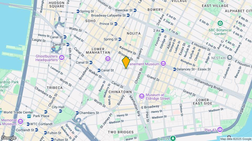 91-93 Elizabeth St Mapa y Detalles de la Ubicación