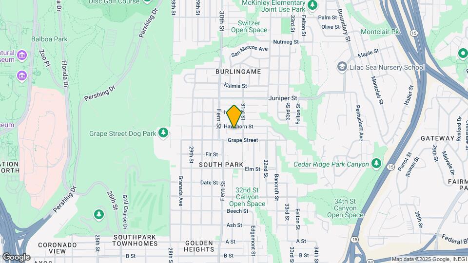 3065 Hawthorn St Map and Location Details