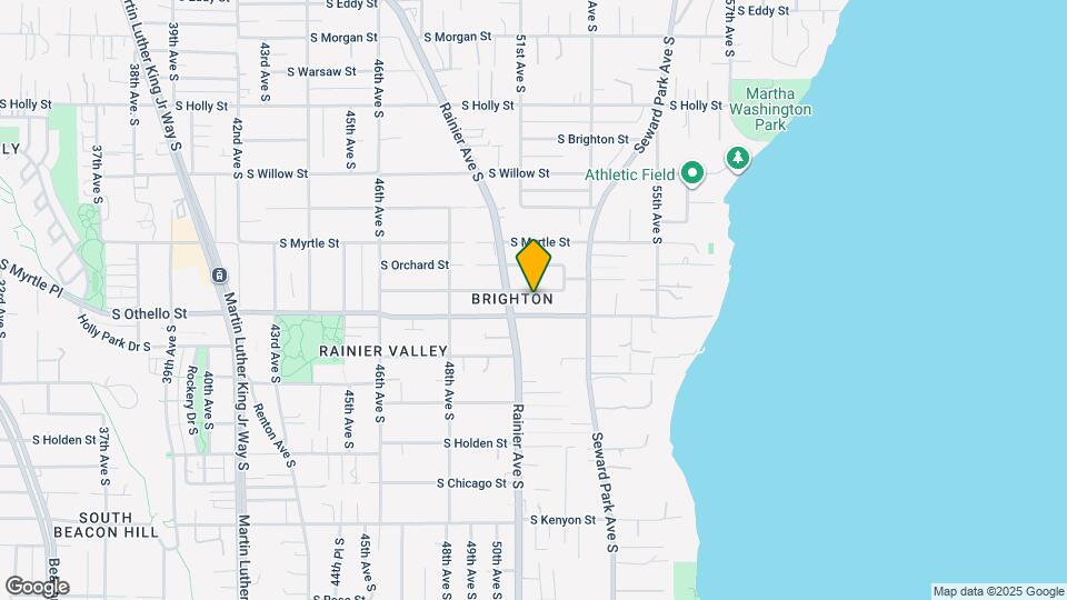 5121 S Garden St Map and Location Details