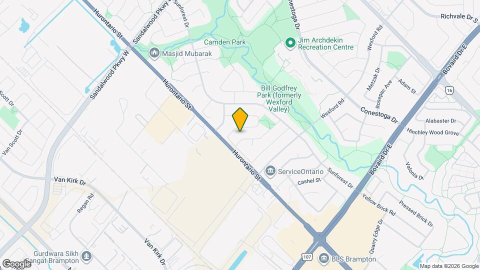 54 Glenmanor Dr Map and Location Details