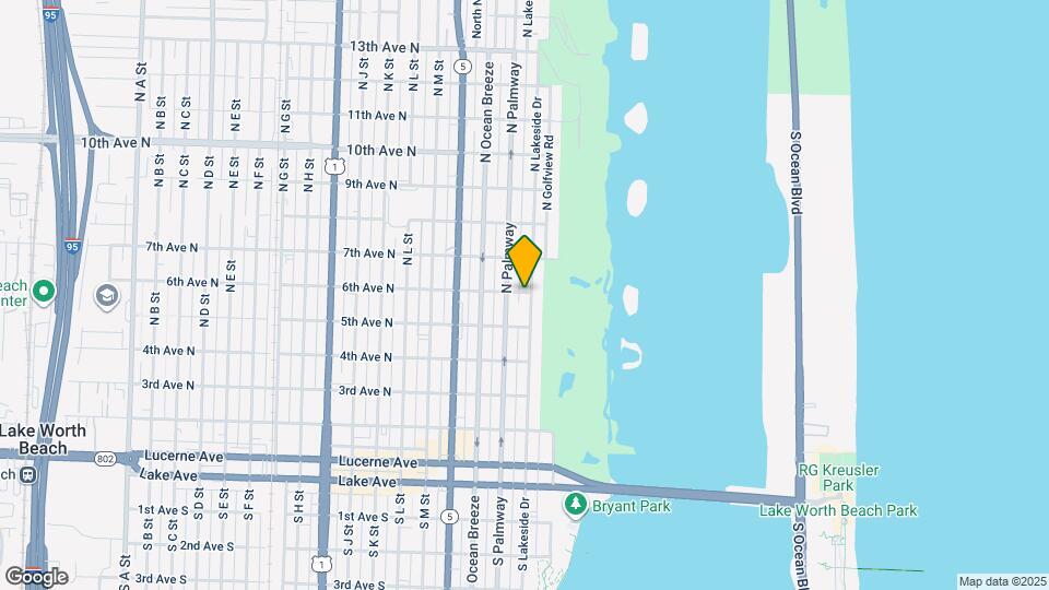 531 N Lakeside Dr Map and Location Details
