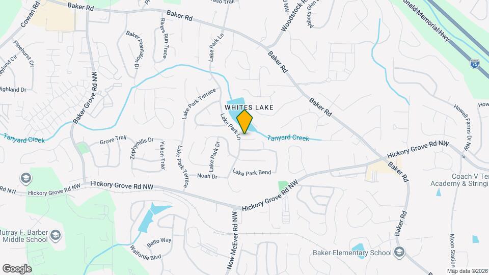 3020 Lake Park Ct Map and Location Details