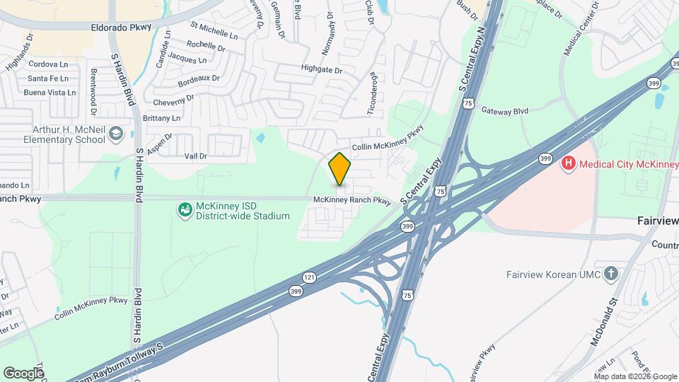 3809 Quail Wood Dr Map and Location Details