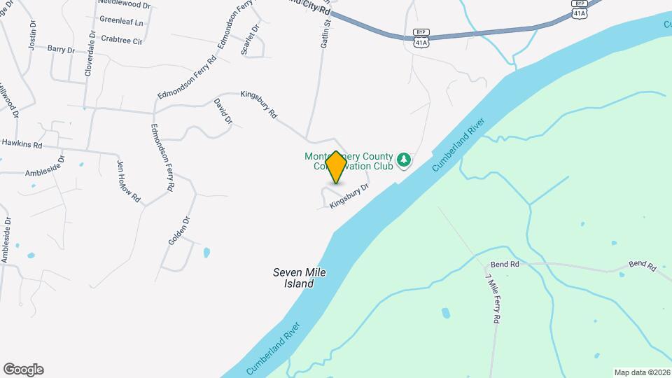 922 Kingsbury Dr Map and Location Details