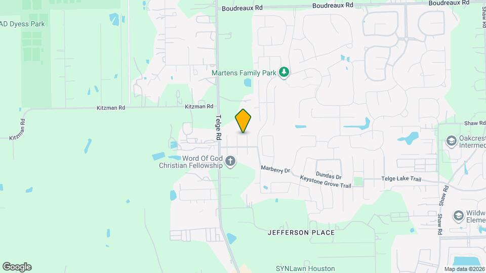 18123 Hillock Glen Ln Map and Location Details