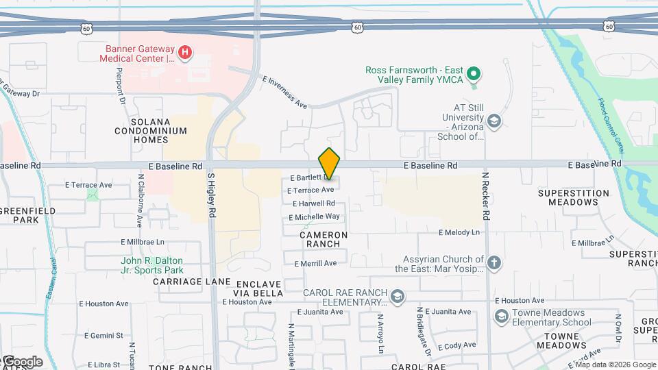 3542 E Terrace Ave, Unit G101 Map and Location Details