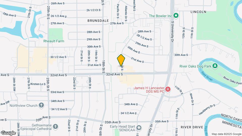 3197 17th St S Map and Location Details