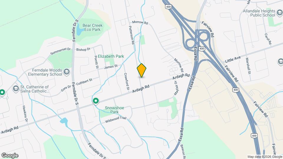 189 Patterson Rd Map and Location Details