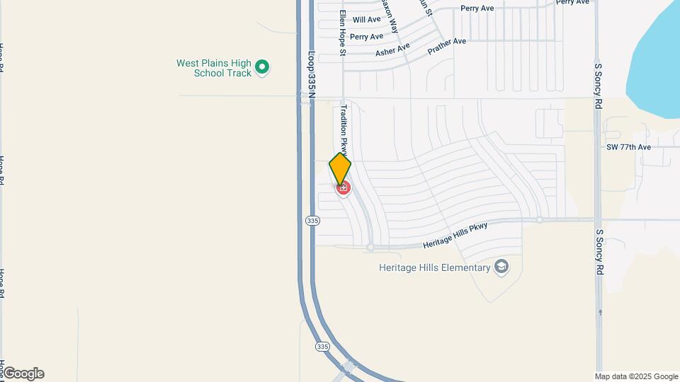 7717 Bellamy Dr Mapa y Detalles de la Ubicación