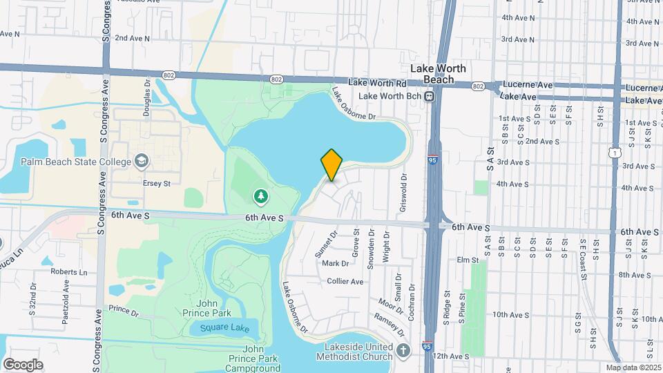 2204 Lake Osborne Dr Map and Location Details