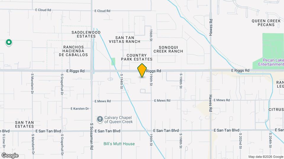 25319 S 195th Pl Map and Location Details