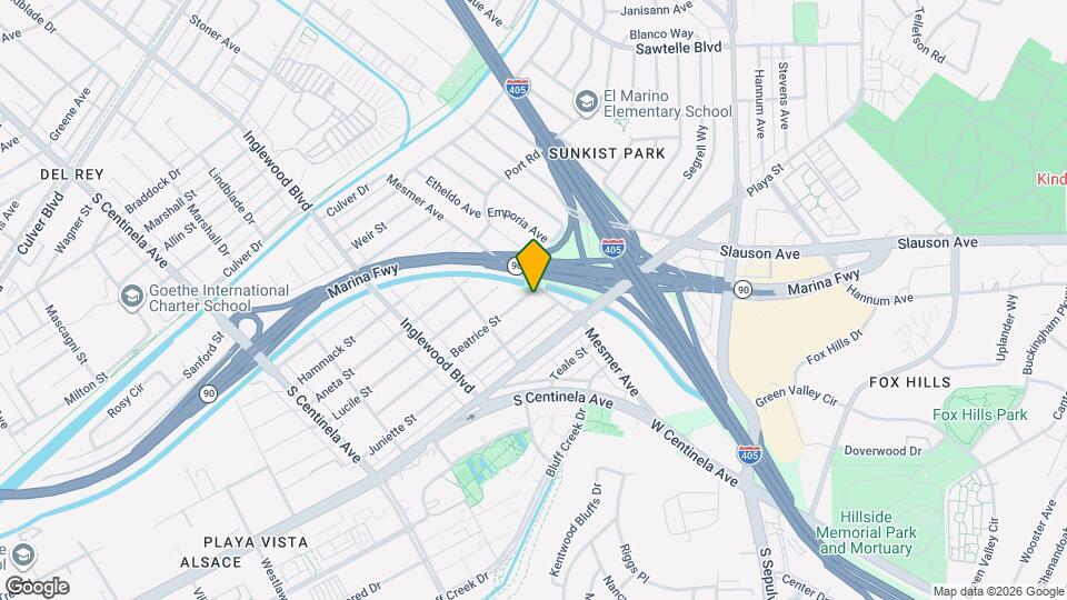 11814 Beatrice St Map and Location Details