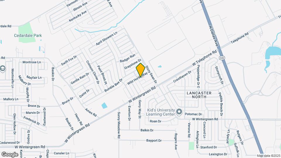 1028 Wild Horse Way Map and Location Details