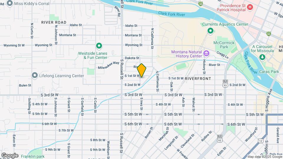316 S Inez St Map and Location Details
