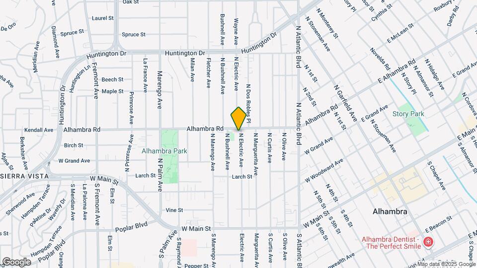 519 N Electric Ave Map and Location Details