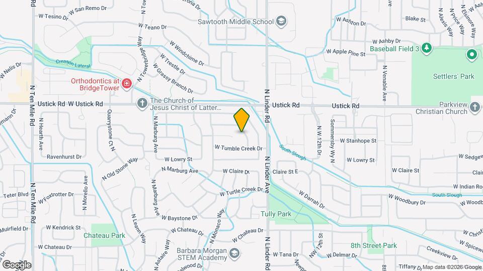 2999 N Springtime Wy Map and Location Details