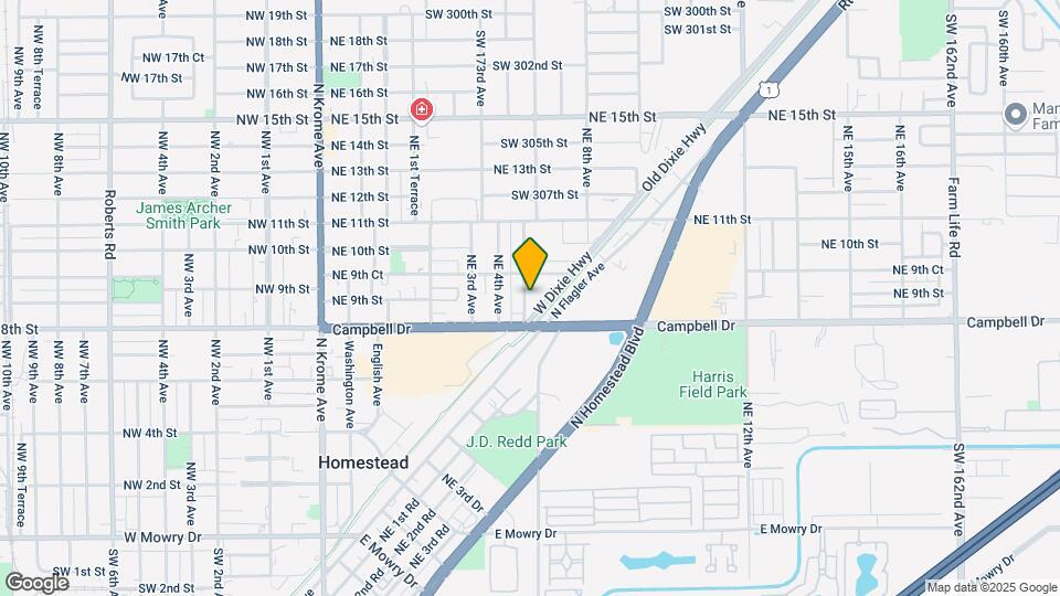905-913 NE 5th Ave Map and Location Details