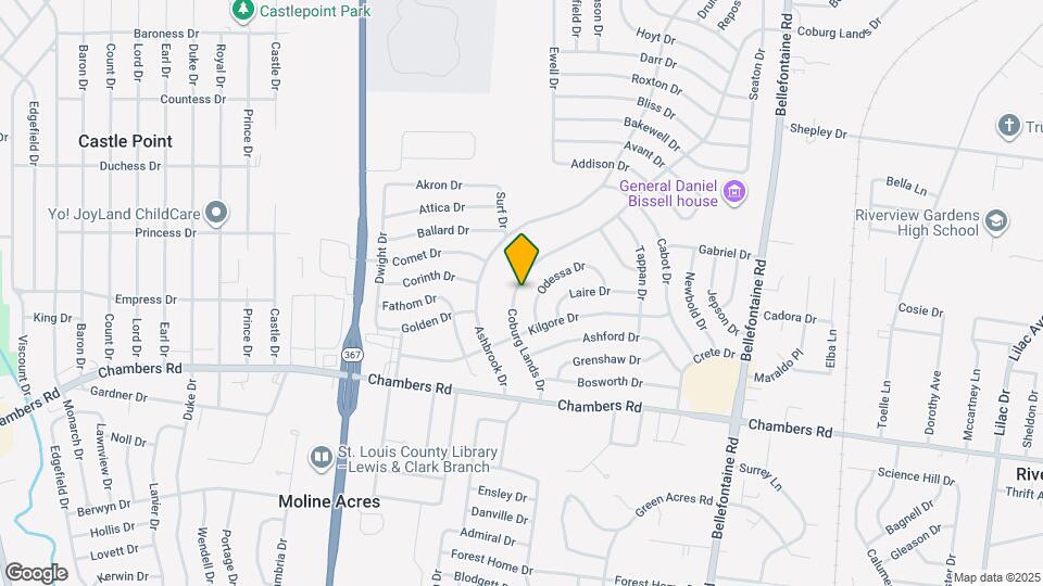 10092 Coburg Lands Dr Mapa y Detalles de la Ubicación