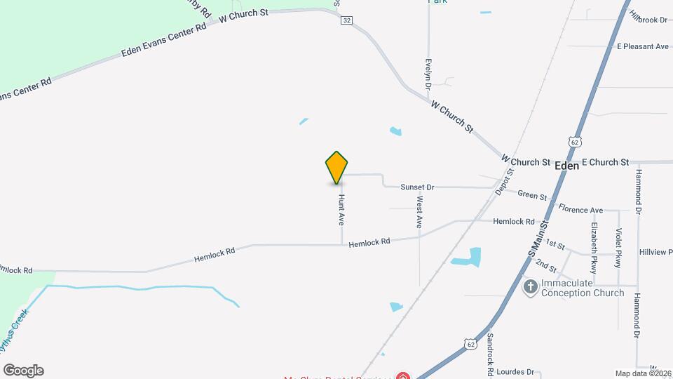 8600 Hunt Ave Map and Location Details