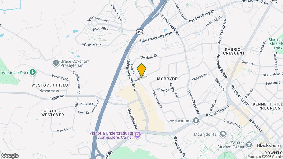 807 Broce Dr Map and Location Details