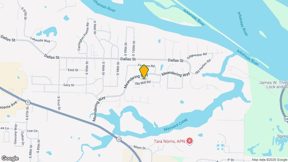 10107 Old Mill Rd Mapa y Detalles de la Ubicación