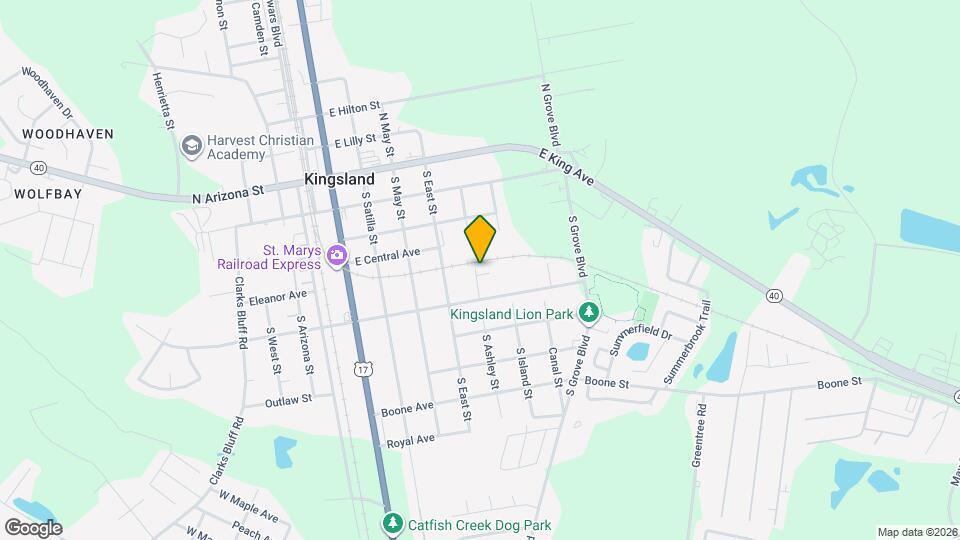 401 S Ashley St Mapa y Detalles de la Ubicación