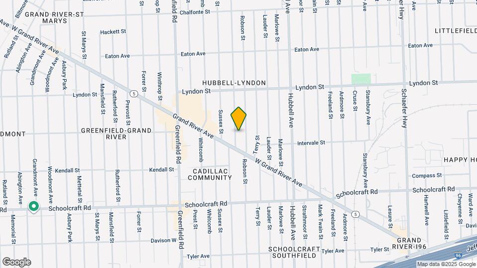 14264 Coyle St Map and Location Details