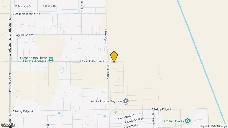 5145 E Hash Knife Draw Rd Map and Location Details